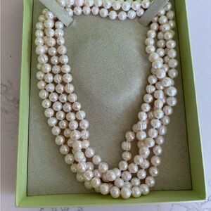 Ross Simon’s Endless Pearl Necklace 8-9mm